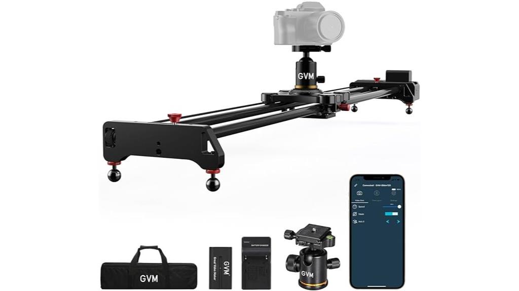motorized camera slider control