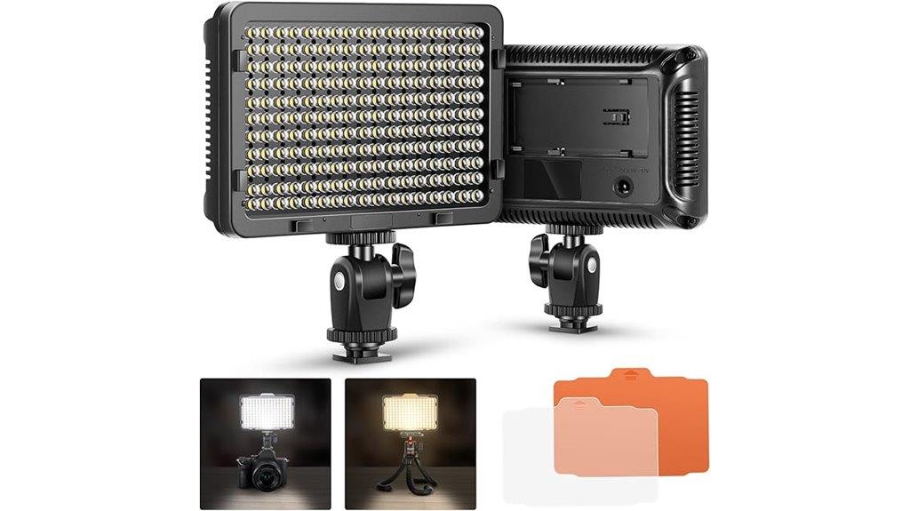 neewer 176 led camera light