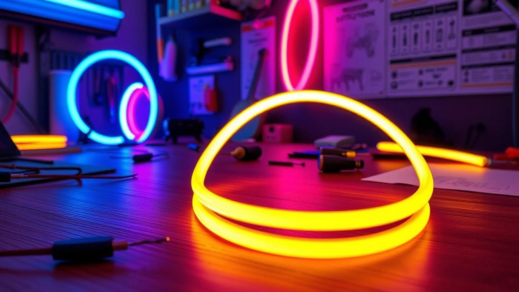 neon sign customization safety