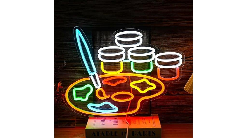 neon sign wall decor