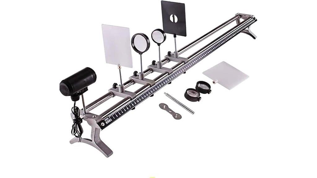optical experimental bench set