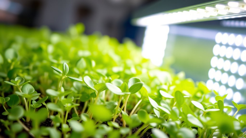 optimal microgreen lighting choices