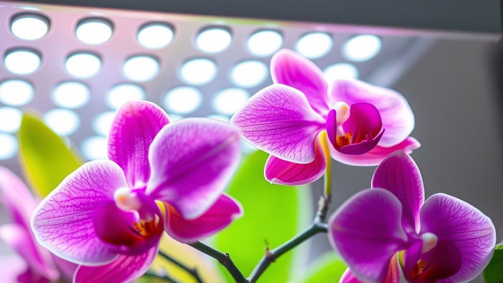 optimal orchid grow lighting