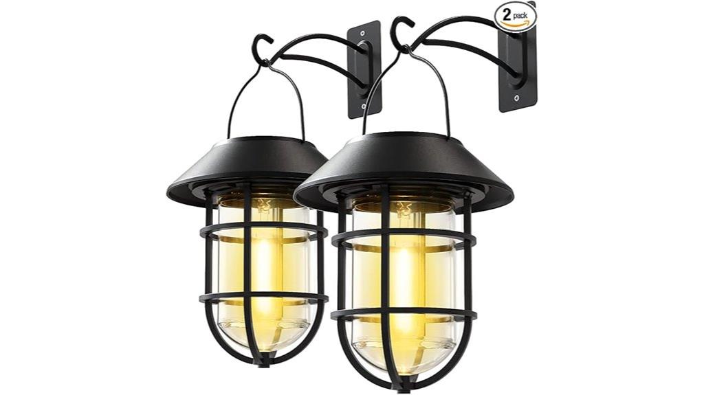 outdoor solar lanterns pack