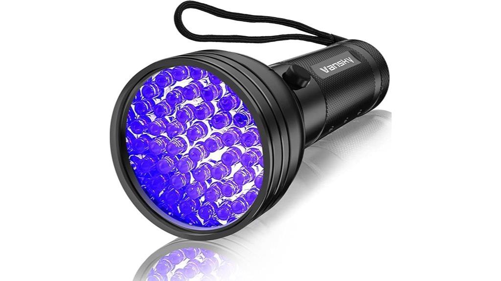 pet stain and scorpion uv flashlight