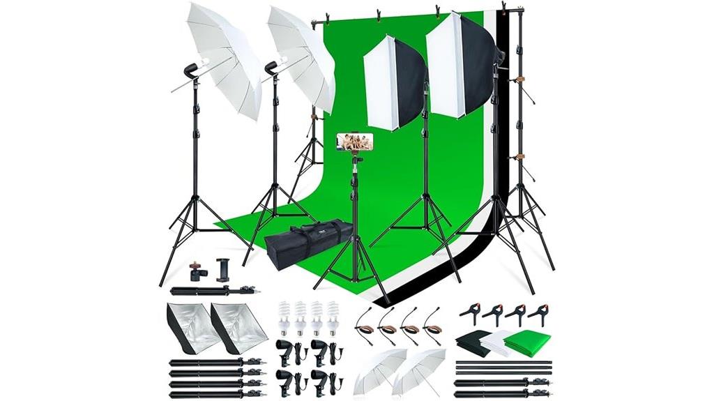photo video studio light kit