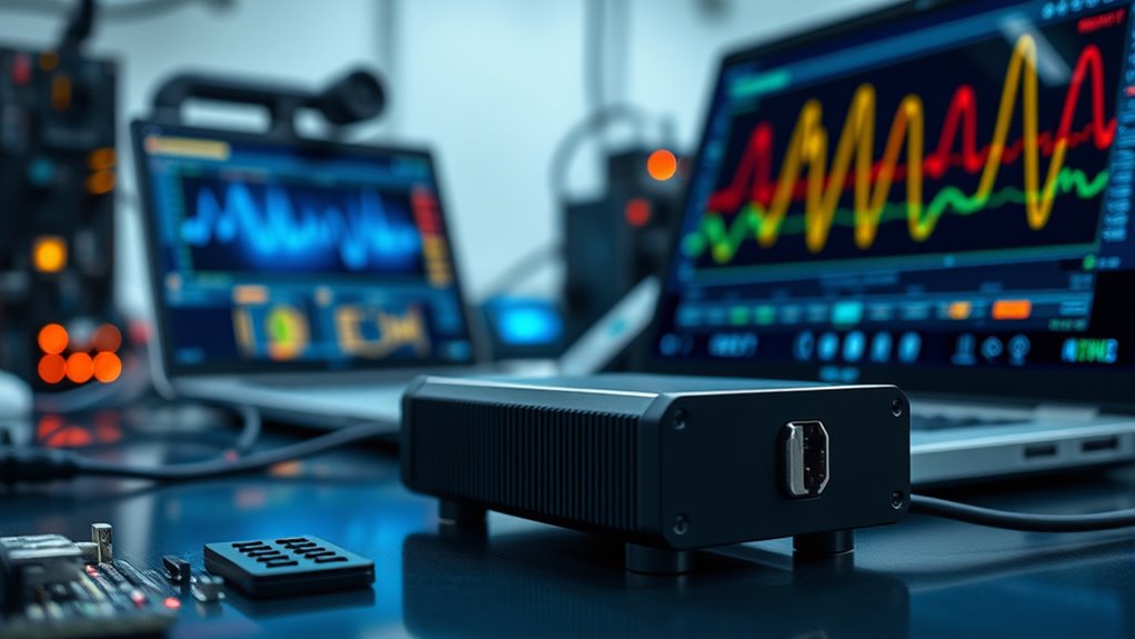 photodiode amplifiers with usb