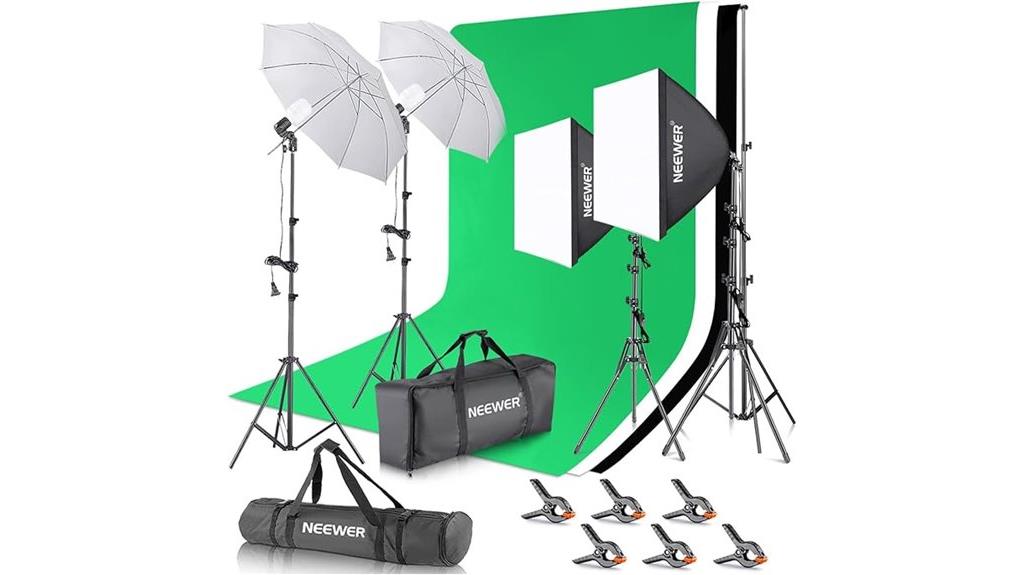 photography lighting and backdrops