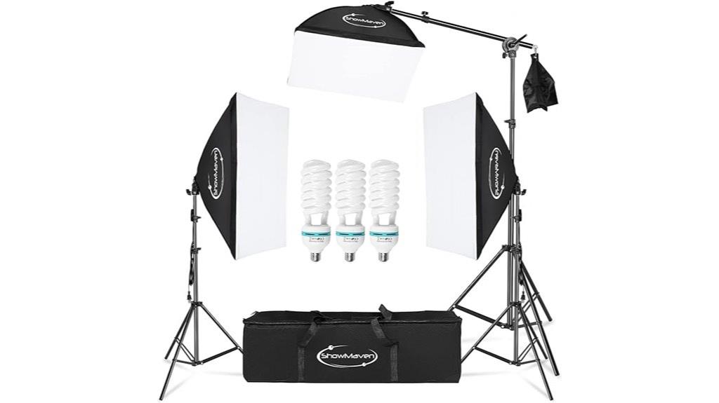 photography softbox lighting kit