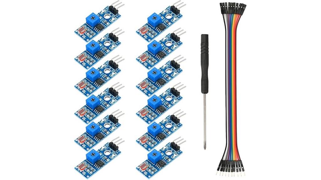 photoresistor light sensor pack