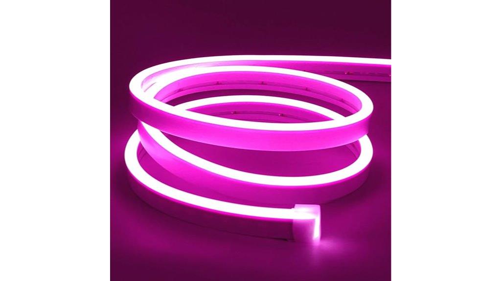 pink waterproof neon rope