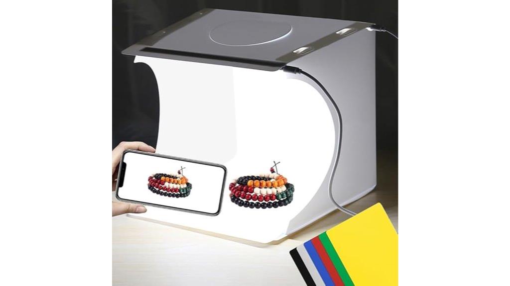 portable 10 inch photo tent