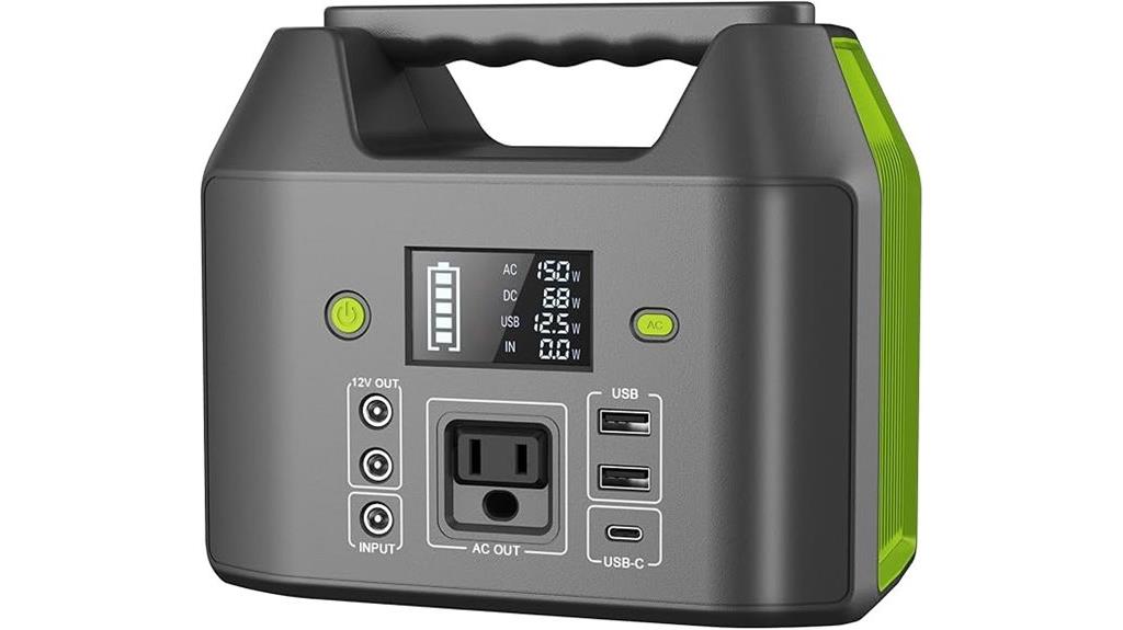 portable 155wh power station