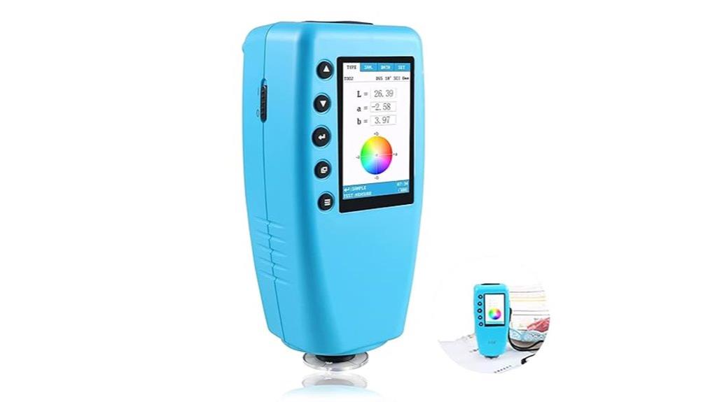 portable digital color reader