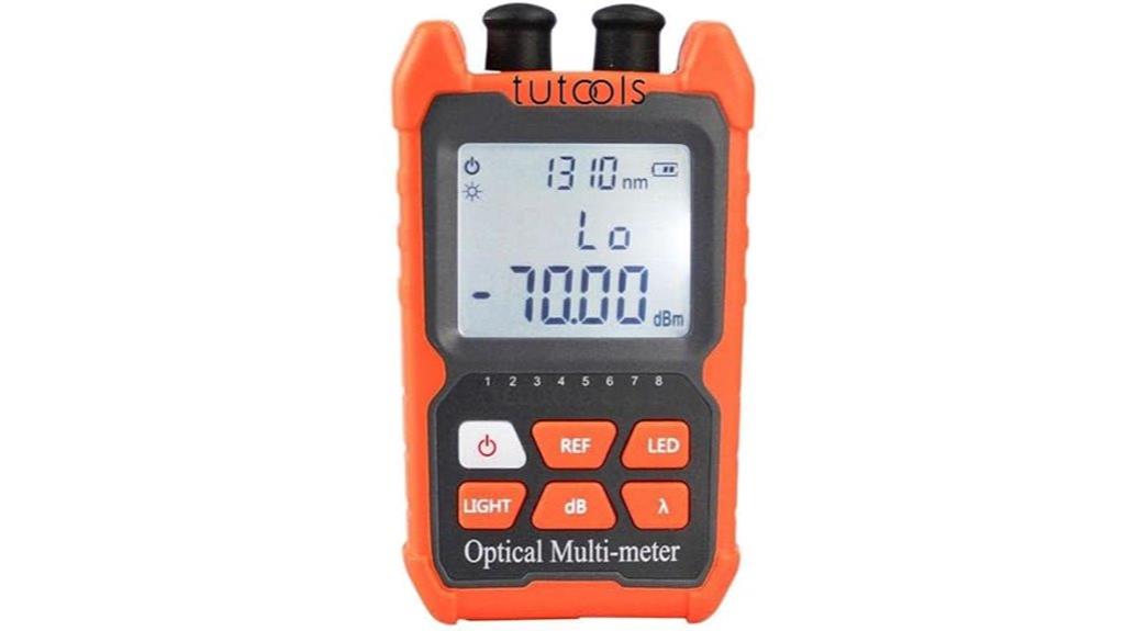 portable fiber optic tester
