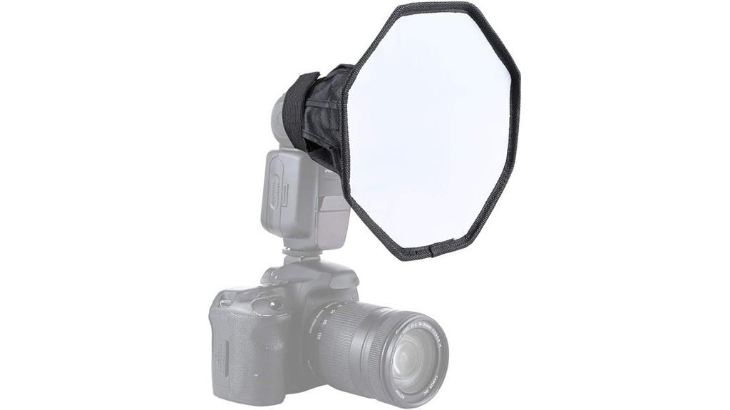 portable flash diffuser softbox