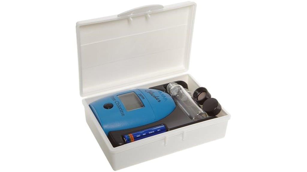 portable free chlorine tester