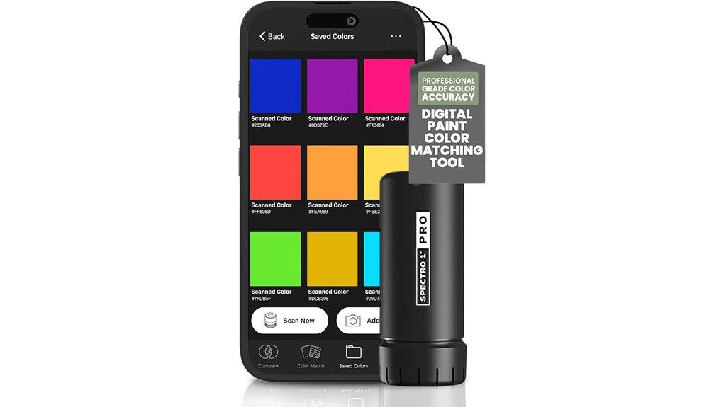 portable paint color spectrophotometer