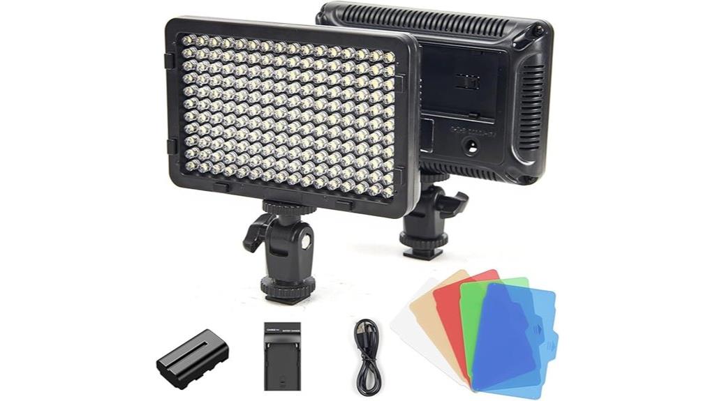 portable rechargeable camera light