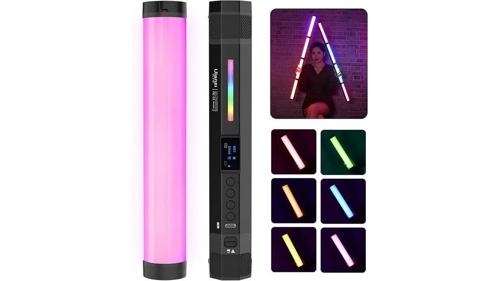 portable rgb led wand