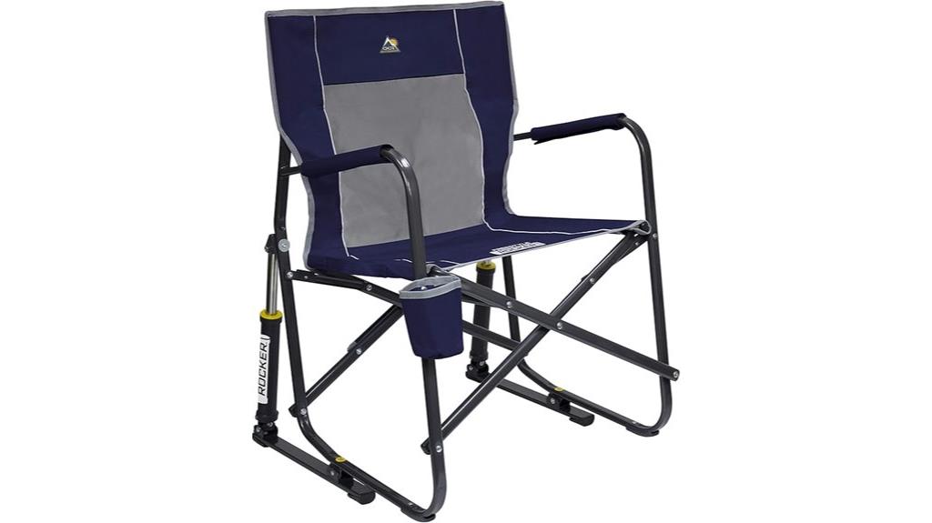 portable rocking camping chair