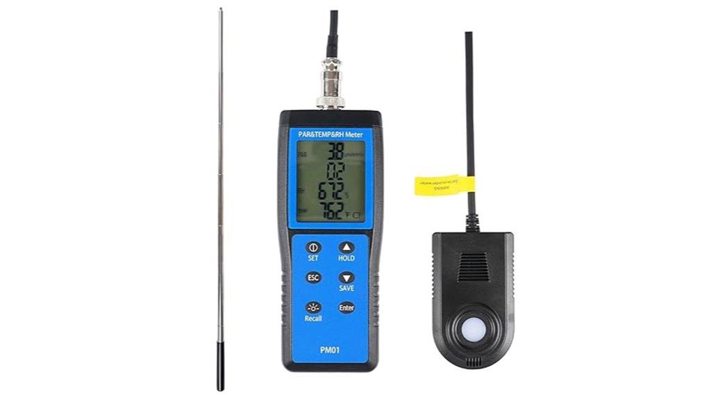quantum led grow light meter