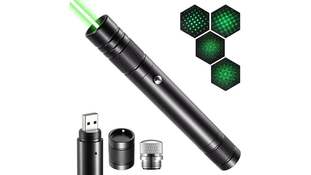 rechargeable green laser pointer