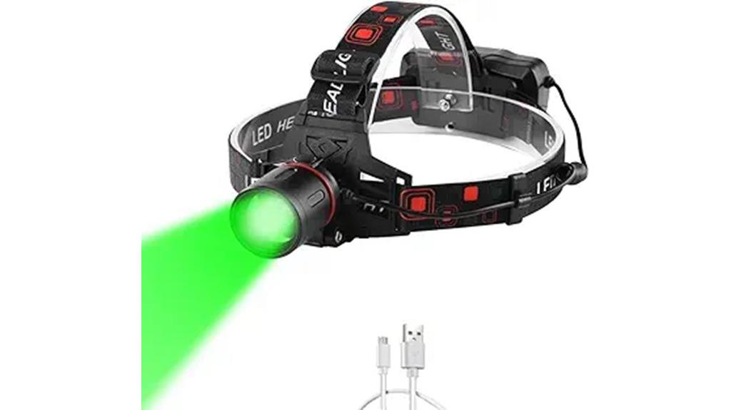 rechargeable hunting headlamp
