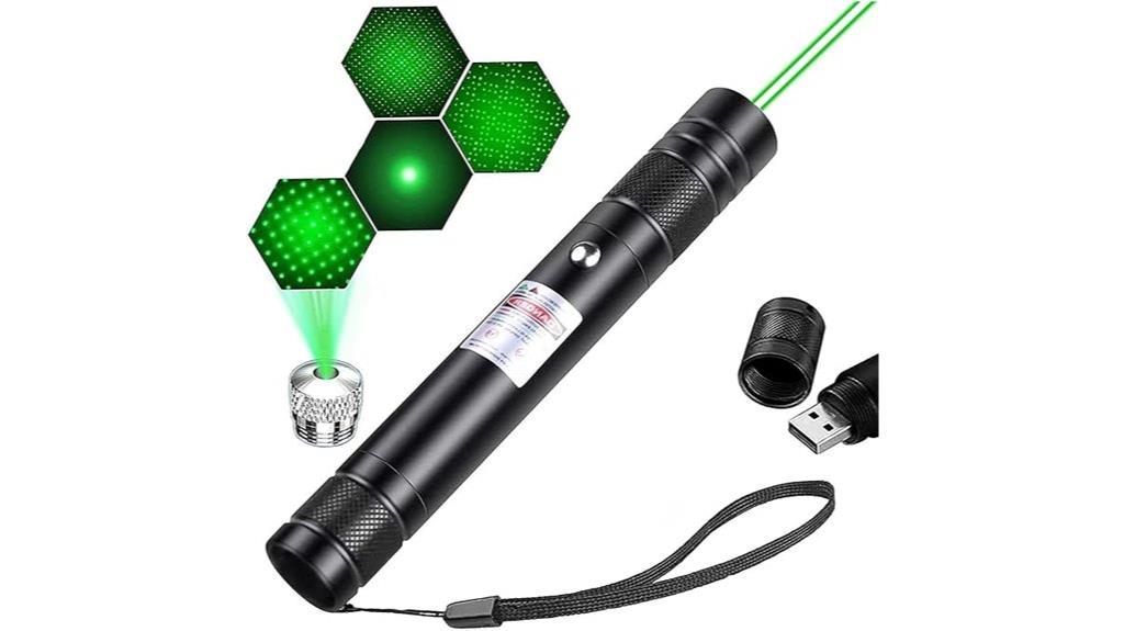 rechargeable laser pointer