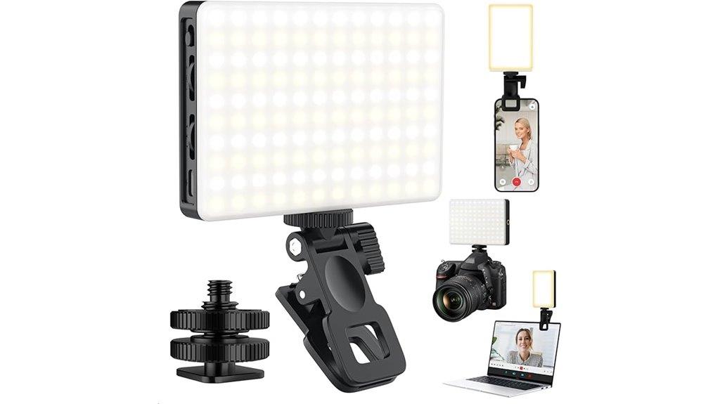 rechargeable led selfie light