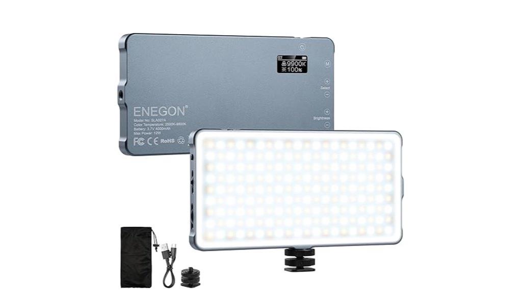 rechargeable led video light