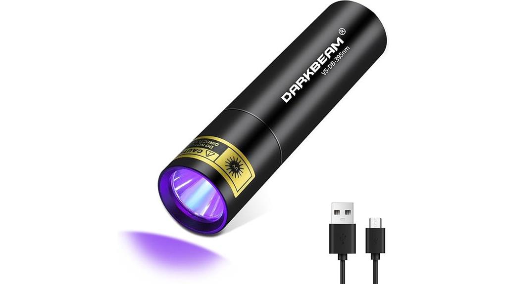rechargeable uv black light