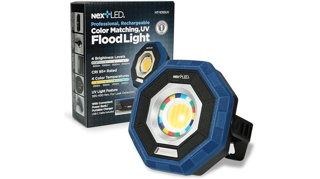 rechargeable uv work light