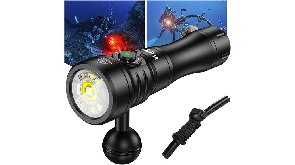 rechargeable wurkkos dl08 dive light