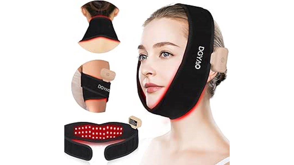 red light chin device
