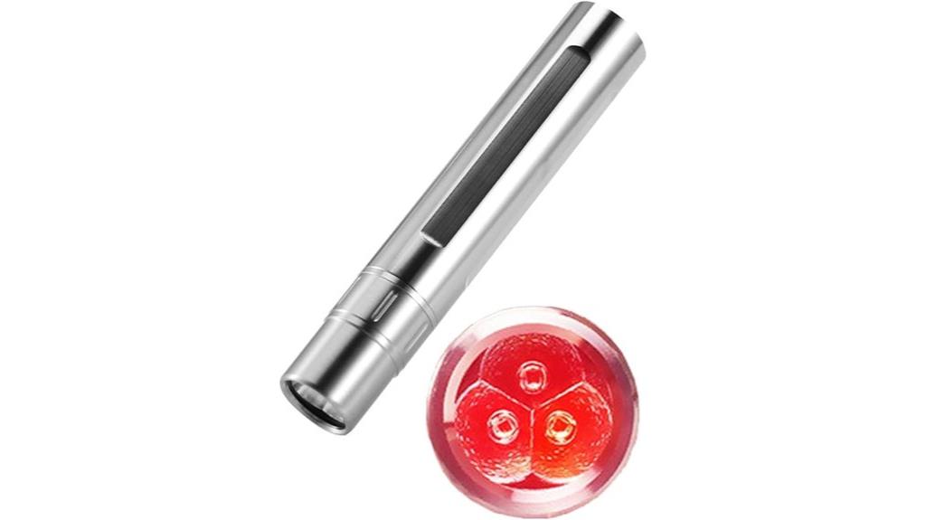red light therapy wand