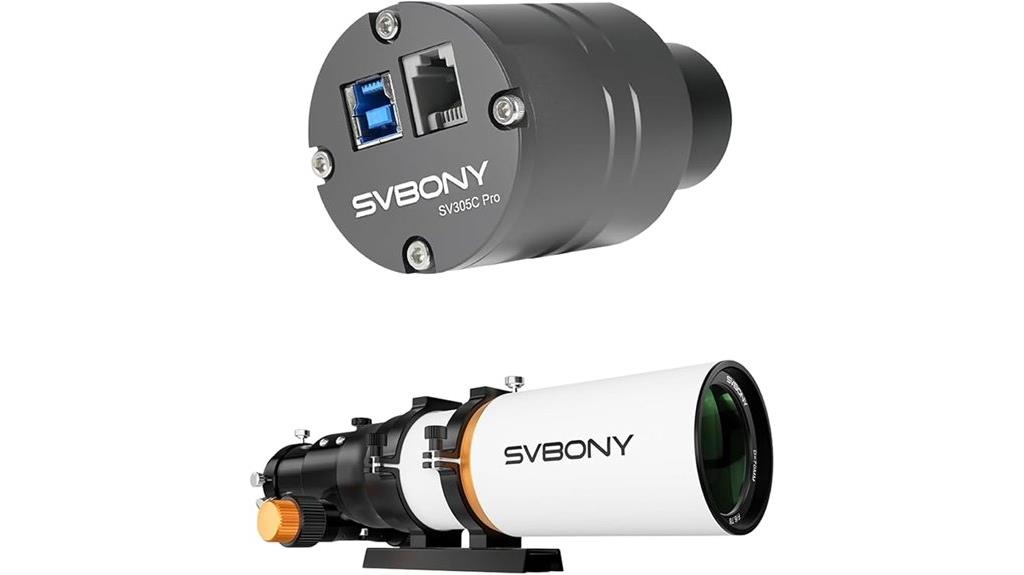 refractor with camera