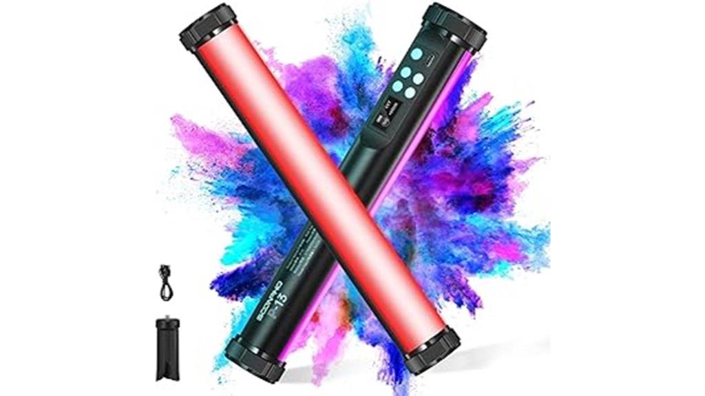 rgb led video light