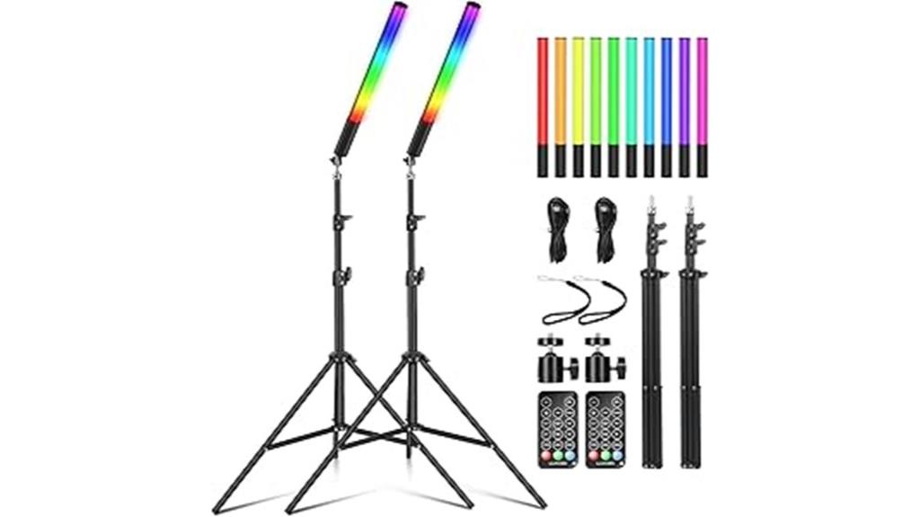 rgb led video light