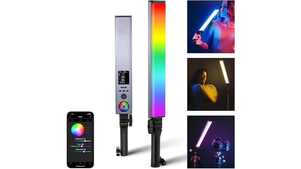 rgb light wand control