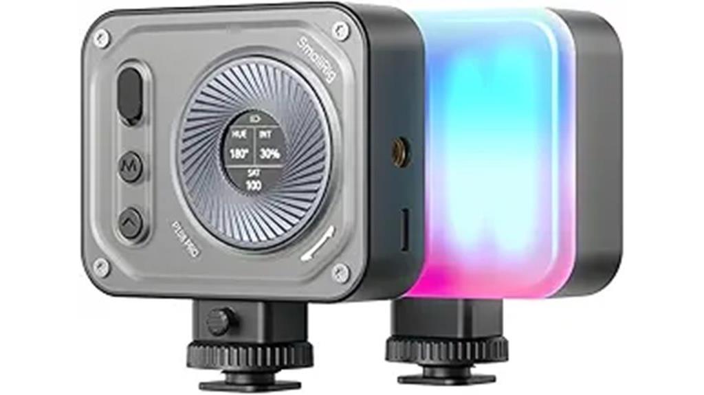 rgb video light for creators