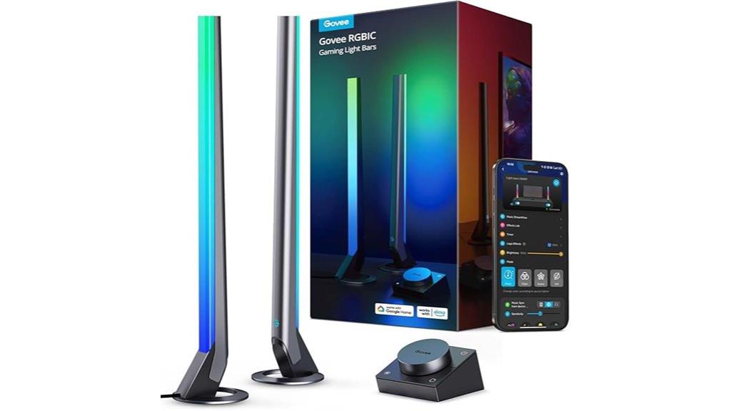 rgbic gaming light bars