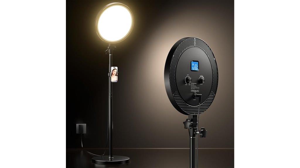 ring light with accessories