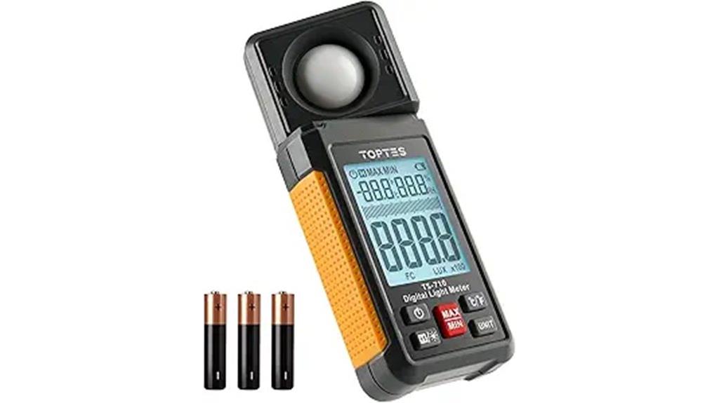 rotating sensor light meter