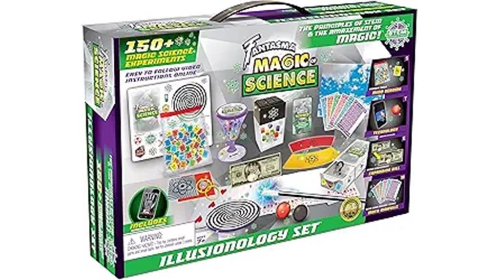 science themed magic experiment set