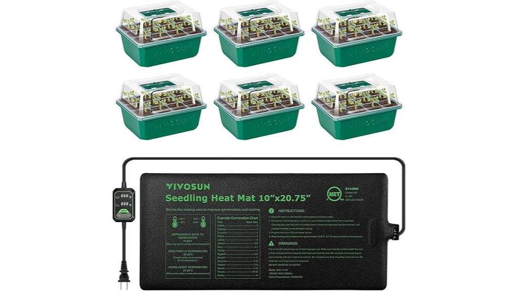 seed starter trays kit