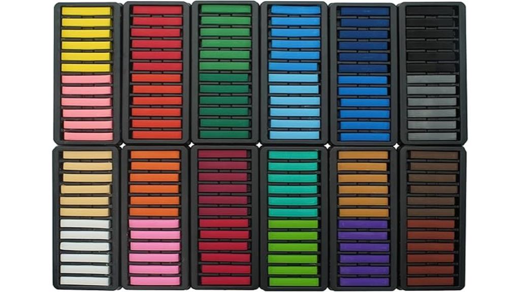 set of 144 assorted chalks