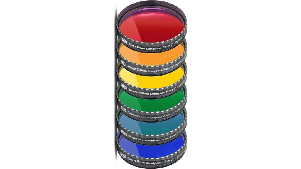 six color filter set