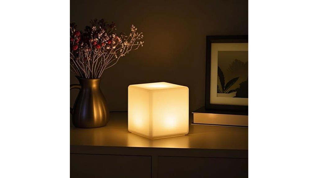six inch rgb led cube