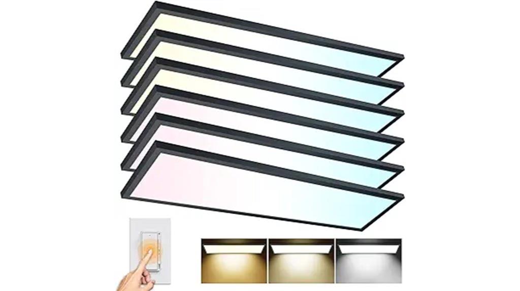 six pack led panels